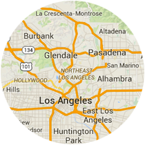 Map: Los Angeles