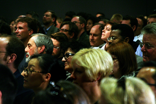 Journalism panel audience