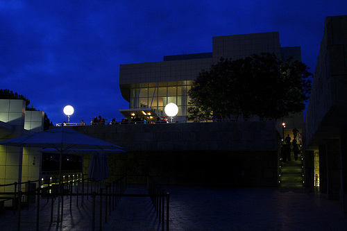 Alain de Botton reception at the Getty
