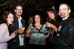 Guests at Zocalo's Picturing Food reception at the Getty Guests at Zocalo's Picturing Food reception at the Getty