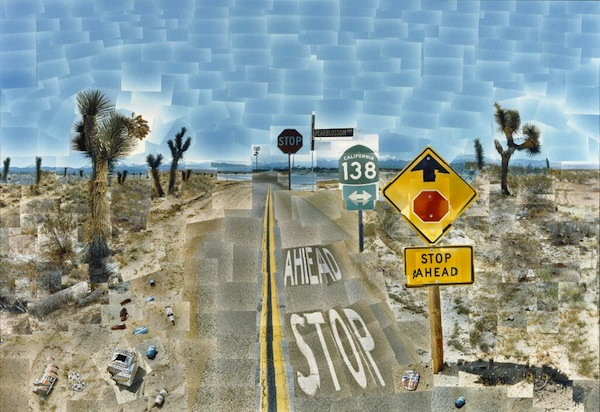 An L.A. Hockney in L.A.: “Pearblossom Hwy., 11 - 18th April 1986, #2.”