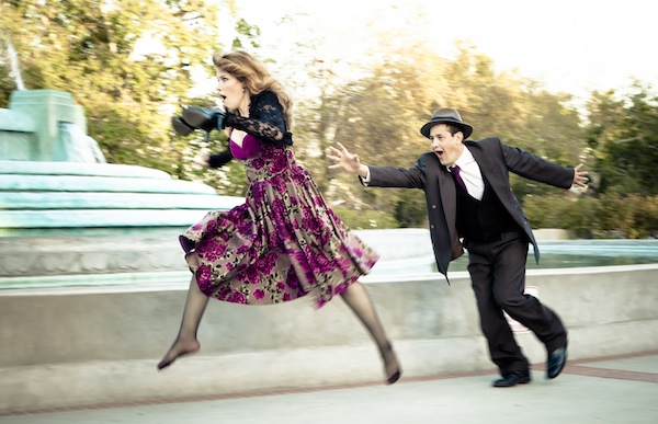 Performers in the 2014 production of The Taming of the Shrew