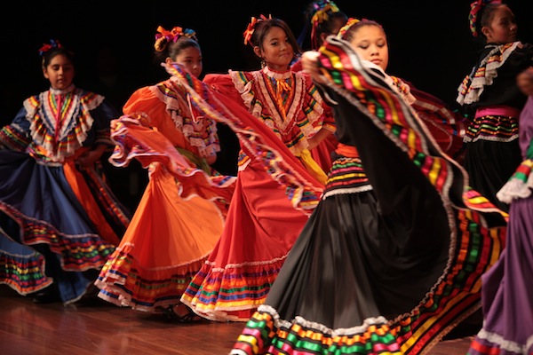 Grupo Folklorico Juan Colorado performing dances from Jalisco.2