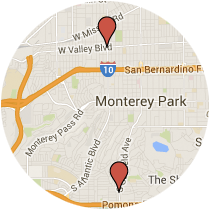 Map: Riggin Street to Valley Boulevard