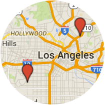 Map: 48th Street to Pasadena Avenue