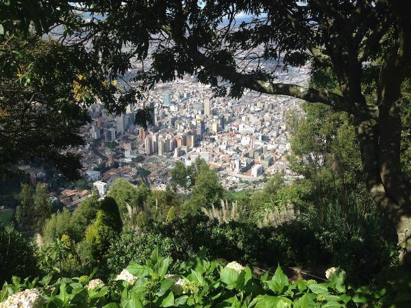 View of the city from Monserrate