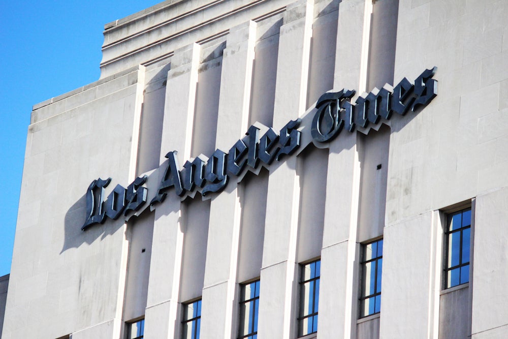 The Thin Remains of the Once Mighty Los Angeles Times