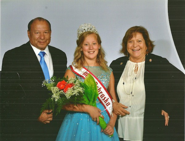 Rick and Maria Martinez and their granddaughter, Greta Jacobson (2014)