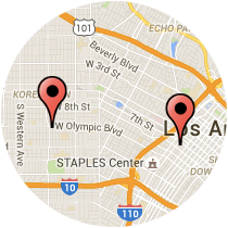 Map: 7th Street - Mariposa Avenue