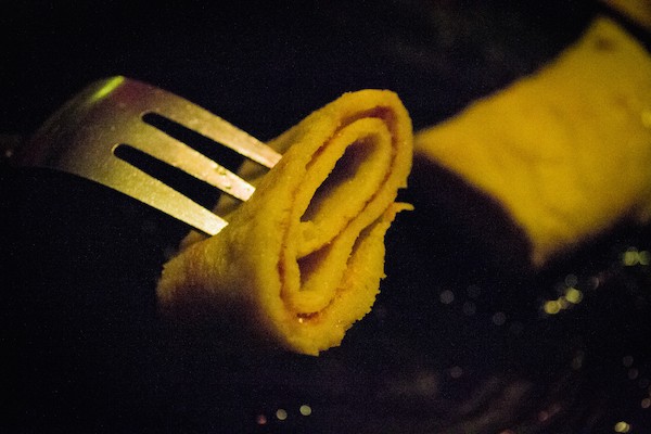 Photo of Shrove Tuesday pancakes for Bramley on Shrove Tuesday