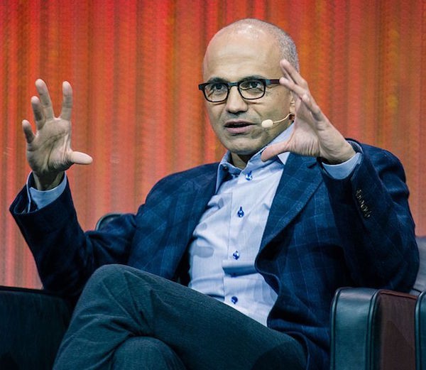 Microsoft CEO Satya Nadella in 2013.