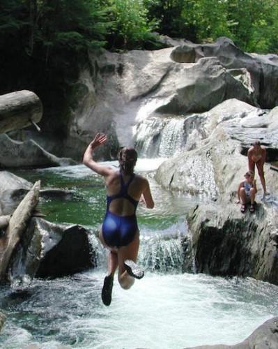 Warren Falls, Vermont.