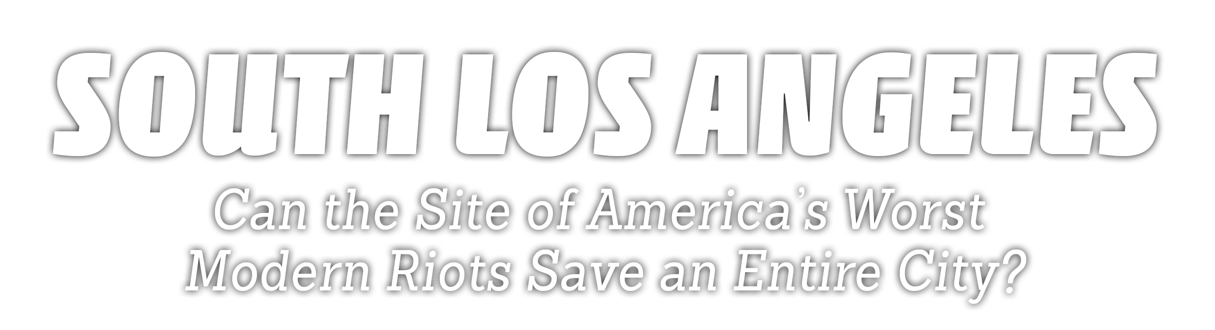 South Los Angeles