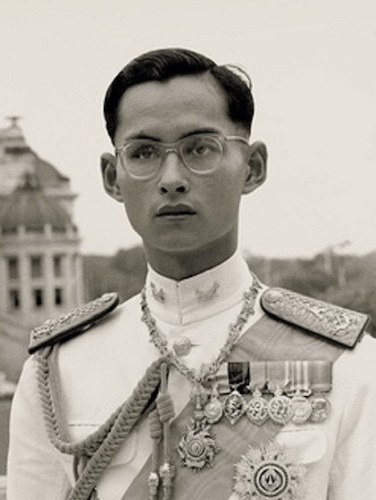 Young King Bhumibol.