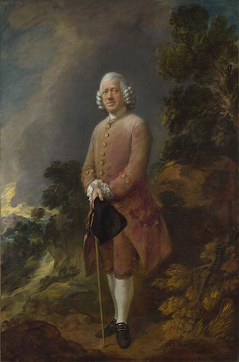 Thomas Gainsborough’s Dr. Ralph Schomberg, 1770. National Gallery, London.