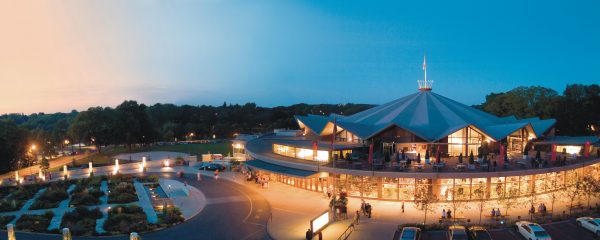The Festival Theatre at the Stratford Festival in Stratford, Ontario, Canada. Photo by Richard Bain. Courtesy of the Stratford Festival.