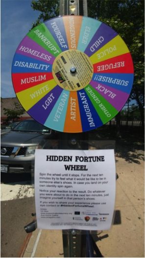 “Hidden Fortune Wheel” by Ori Alon and Ana Azzue Gallira. Photo by Priya Sircar.