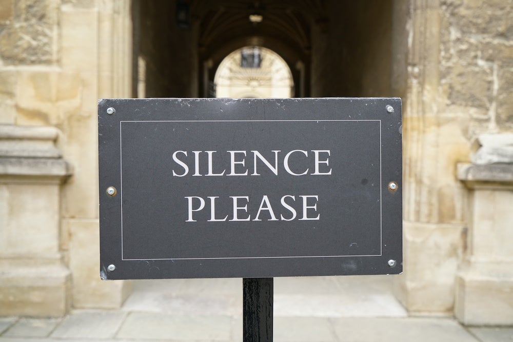The Radical Meaning of Silence | Zocalo Public Square • Arizona State University • Smithsonian