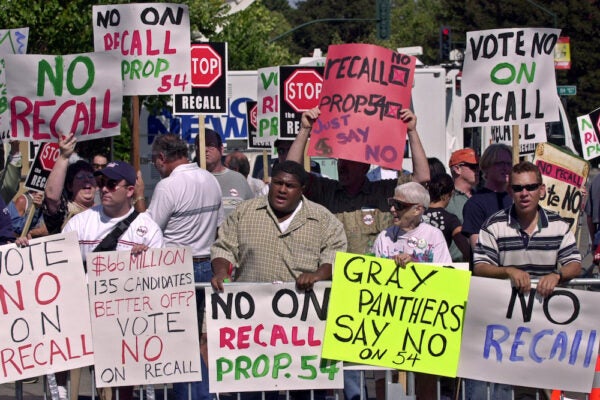 Why Californians—of Both Parties—Should Embrace the Recall | Zocalo Public Square • Arizona State University • Smithsonian