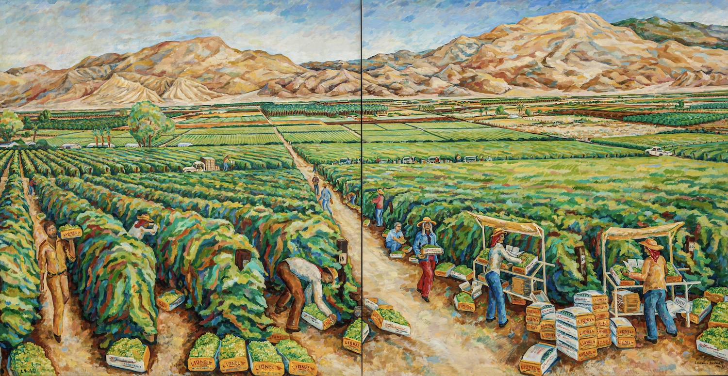 A Mural Once Familiar to Thousands of Farm Workers Comes Home to the Coachella Valley | Zocalo Public Square • Arizona State University • Smithsonian