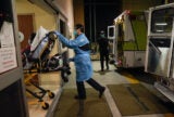 A patient at the emergency room