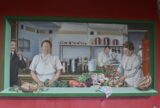 mural of la meres lyonnaise
